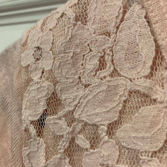 Cute Pastel Pink Sheer Top - Picture 3 of 6